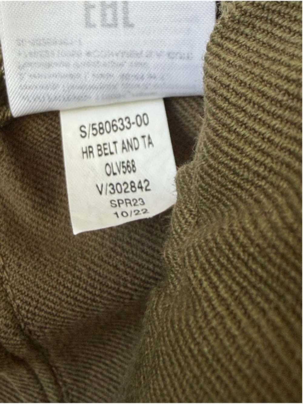 BANANA REPUBLIC WOOL COTTON BLEND PAOLA UTILITY PANT
SIZE 6 - Picture 10 of 13